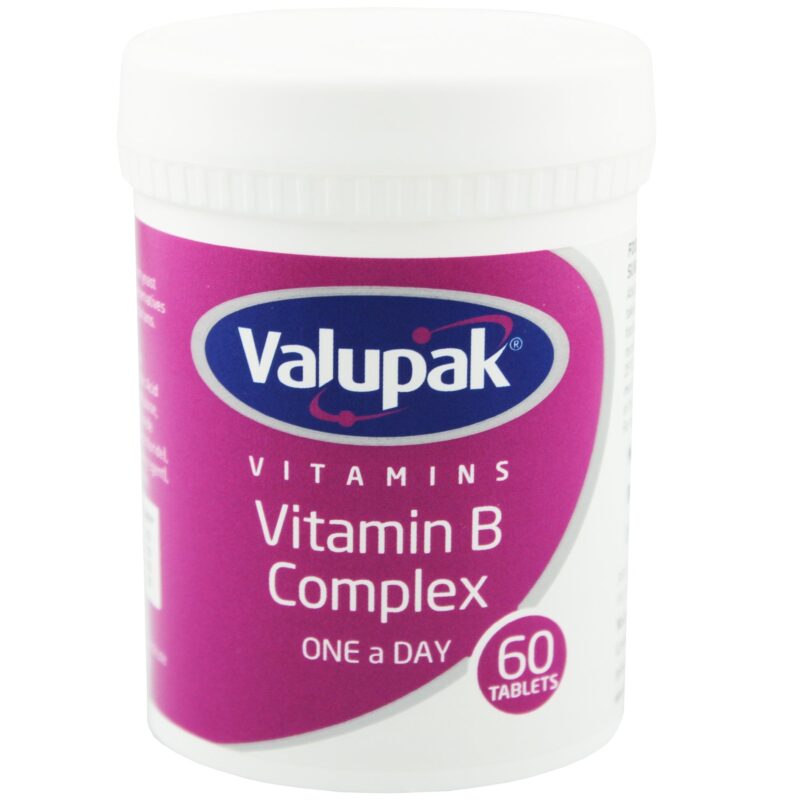 Valupak Vitamin B Complex (60 Tablets) – Galaxysupplement